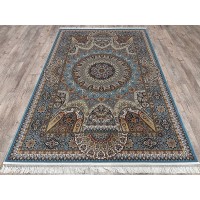 Иранский ковер Farahan 3809 Голубой